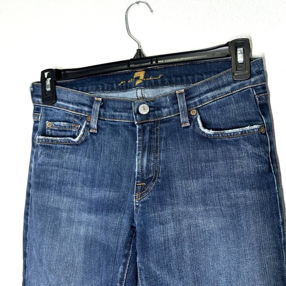 7 FOR ALL MANKIND ( 7FAM ) Bootcut denim pants - Picture 3 of 6